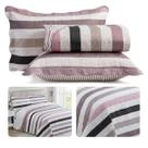 Kit Colcha de Cama 3 Peças Teka Jogo Queen Estampado Kit Colcha de Cama 3 Peças Teka Jogo Queen Estampado
