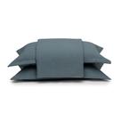 Kit Colcha Dohler Piquet Liso - 100% Algodão - Casal