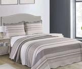 Kit Colcha Evolution Patchwork Casal c/ 3 peça