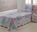 Kit Colcha Infantil 2 Pçs Patchwork Lilly Andreza Kit Colcha Infantil 2 Pçs Patchwork Lilly Andreza