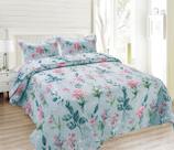 Kit Colcha King 3 Peças Patchwork Ultrassônica Alice