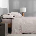Kit Colcha King 300 Fios Damask Square Rosa Buddemeyer