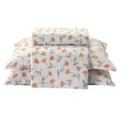 Kit Colcha King Döhler Piquet Flora 3Pc