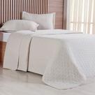 Kit Colcha King Miraggio New Soft 100 Poliéster 260x280cm Amendoa Kit Colcha King Miraggio New Soft 100 Poliéster 260x280cm Amendoa