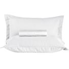 Kit Colcha King Piquet Teka 3 Peças Branco