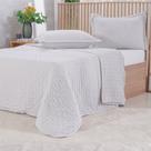 Kit Colcha King Santorini New 100% Poliéster 260x280cm Tessi Pó de Ardósia