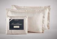 Kit Colcha Montblanc Memory 02 Branco Natural Casal Queen
