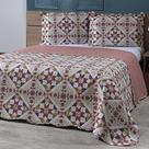 KIT COLCHA NIA BOUTI INFINITY KING 280X260 DES001 3 PÇS - Niazitex KIT COLCHA NIA BOUTI INFINITY KING 280X260 DES001 3 PÇS - Niazitex