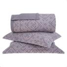 Kit Colcha Queen 250x240m Percalle British Buddemeyer 180 Fios