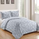 Kit Colcha Queen 3 Pçs Bouti Patchwork Rozac