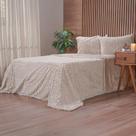 Kit Colcha Queen Luxor Jacquard 100% Poliéster 230x250cm