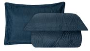 Kit Colcha Queen Patchwork Lisa 3 Peças Realce Premium