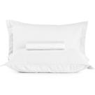 Kit Colcha Queen + Porta Travesseiro Teka Gênova Branco 3 Peças
