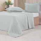 Kit Colcha Queen Santorini New 100% Poliéster 240x260cm Ramos Verde