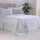 Kit Colcha Satinatta Branca Casal Estampas Sortidas Tessi