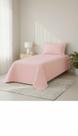 Kit Colcha Solteiro 2 Peças Rosa Matelassê Kit Colcha Solteiro 2 Peças Rosa Matelassê