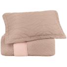 Kit Colcha Solteiro Altenburg Toque Acetinado Slim 2 Peças Rosa