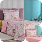 Kit Colcha Solteiro Bouti Kids com Jogo de Lençol - 4 peças Ballet
