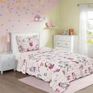 Kit Colcha Solteiro Cobre Leito Infantil Menina Menino 2 Pçs Kit Colcha Solteiro Cobre Leito Infantil Menina Menino 2 Pçs
