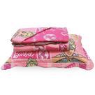 Kit Colcha Solteiro Duplaface Jolitex Infantil Barbie Rosa