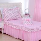 Kit Colcha Solteiro Princesa 3 peças Rosa - Deccoralle