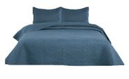 Kit Colcha Solteiro Stone Washed Sonhare Jeans 2 Peças Sultan