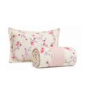 Kit Colcha Solteiro Toque de Seda Sonhare 240X160cm 2Pçs Estampa:Bloom