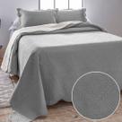 Kit Colcha Super King Ultrasonic Dyuri Jolitex Cobre Leito Dupla Face 300x280cm