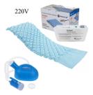Kit Colchão Anti Escaras Casca De Ovo 220v + Urinol Coletor De Urina Masculino 2 Litros