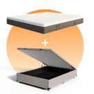 Kit Colchão Emma Original + Cama Baú Emma Casal Kit Colchão Emma Original + Cama Baú Emma Casal