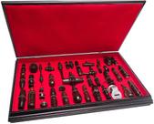 Kit coleção apito pios artesanal profissional tampa de madeira observação de aves silvestres brasileiras