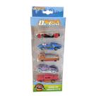Kit Coleção Carrinhos Estilo Hot Wheels kit 5 Peças Die Cast
