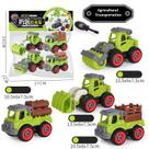 Kit Coleção De Maquinas Agrícolas Monta e Desmonta