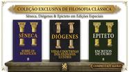 Kit Coleção Filosofia E Estoicismo: Sêneca, Epiteto, Diógenes