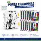 Kit Colecionador Oficial FIFA 2026 Copa do Mundo 10 Pacotes + Porta Figurinhas Kit Colecionador Oficial FIFA 2026 Copa do Mundo 10 Pacotes + Porta Figurinhas