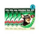 Kit Coleira Contra Pulgas E Carrapatos TEA 327 Cães Pequenos König 13g Com 33cm Com 4 unidades