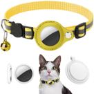 Kit Coleira para Gato com Smart Tag Rastreador Localizador compatível com l O S e funciona no App Find My ou Buscar