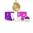 Kit Coletor Menstrual Inciclo + Disco Menstrual + Sabonete Íntimo em Barra Inciclo