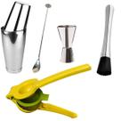 Kit Colher Bailarina Coquet Bst Dosador Macerador Espremedor