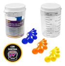 Kit Colher Medidora C/ Copo Medidor 7 Pçs Medidor De Cozinha Kit Colher Medidora C/ Copo Medidor 7 Pçs Medidor De Cozinha