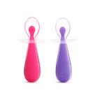 Kit Colheres De Silicone Munchkin Com 2 Unidades 6m+
