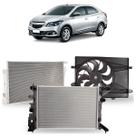 Kit Colisão Prisma 1.4 Flex Automático 2014 2015 2016 2017 2018 A 2019 Radiador Condensador Ventoinha Kit Colisão Prisma 1.4 Flex Automático 2014 2015 2016 2017 2018 A 2019 Radiador Condensador Ventoinha
