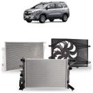 Kit Colisão Spin 1.8 Flex Automático 2017 Radiador Condensador Ventoinha