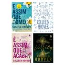 Kit Colleen Hoover - 4 livros: É assim que acaba + É assim que começa + Verity + Todas as suas (im)perfeições - Kit de Livros