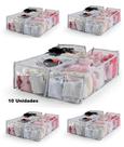 Kit Colmeias Organizadora Calcinha Laços Cueca Gravatas