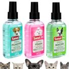 Kit Colônia Cachorro Gato Filhote Macho Fêmea Sanol 120ml