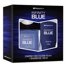 Kit Colônia e Shower Gel Phytoderm Infinity Blue 95ml+100ml