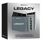 Kit Colônia Masculino Phytoderm Legacy 100ml + 120ml Kit Colônia Masculino Phytoderm Legacy 100ml + 120ml
