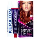 Kit Coloração Semipermanente Demi Color 7.44 Louro Médio Cobre intenso - Kert