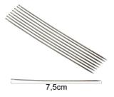Kit com 02 Agulhas de Tapeceiro Curta com 7.5cm